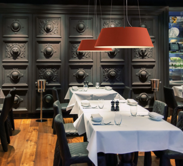 REVERSE - LED cotton pendant lamp by Modo Luce - view 3